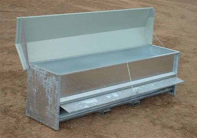 Mangeoire volaille 500 kg mangeoire galvanis 500kg